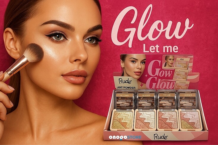 Rose Glow Art Powder ? Sanat Gibi Parlayan Ten Aydınlatıcı Adet