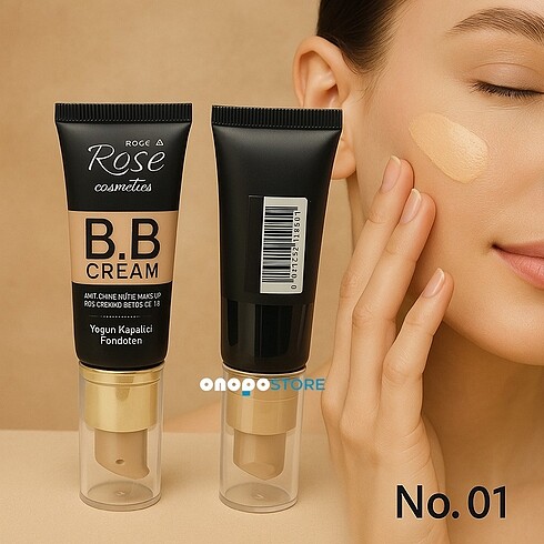 Rose Cosmetics B.B Cream | Yoğun Kapatıcı & Doğal Görünüm | 2 Re