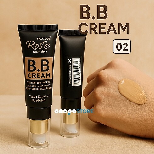 Diğer Rose Cosmetics B.B Cream | Yoğun Kapatıcı & Doğal Görünüm | 2 Re