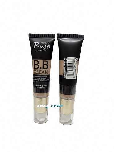 Beden Rose Cosmetics B.B Cream | Yoğun Kapatıcı & Doğal Görünüm | 2 Re