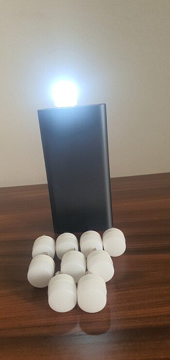 Diğer Mini çift ledli usb lamba 10 adet