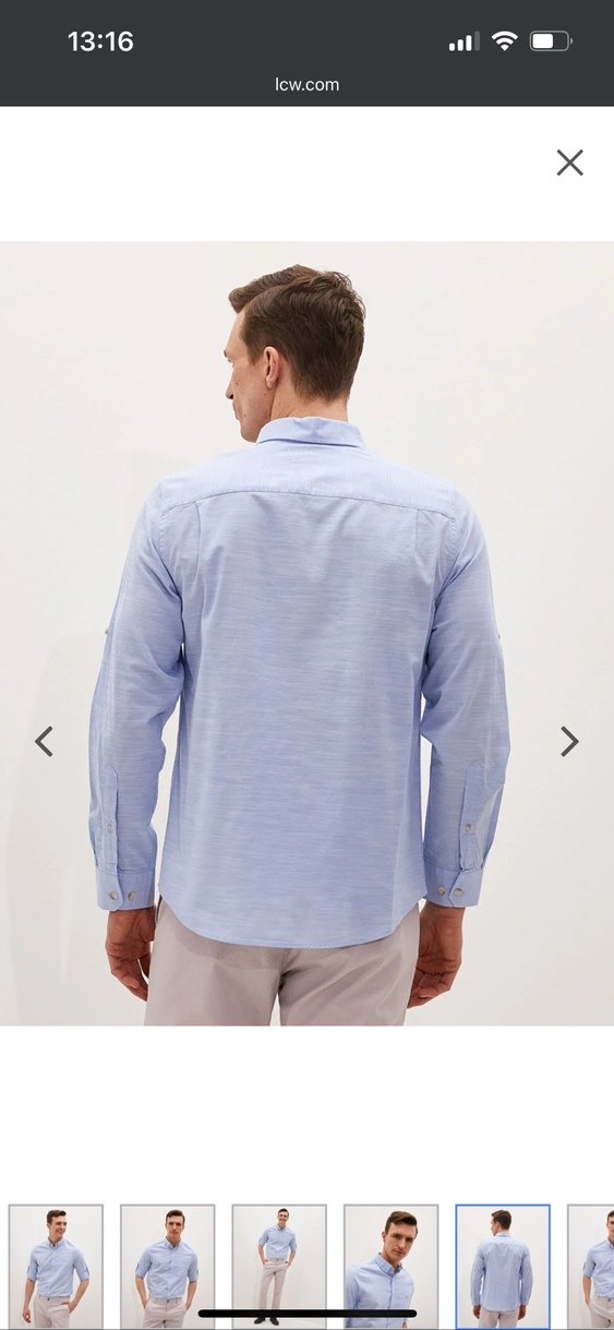 Regular Fit Kısa Kollu Erkek Gömlek - Görsel 2