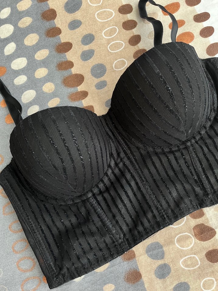 Simli korseli sütyen - Görsel 2