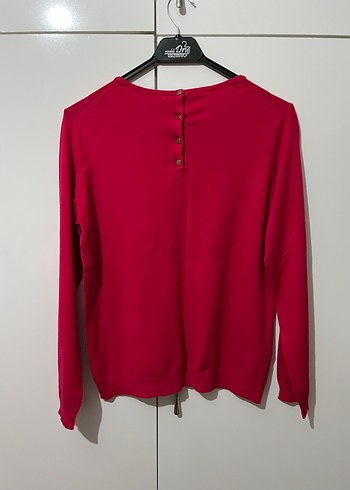 Mango Kırmızı Uzun Kollu Kadın Sweatshirt