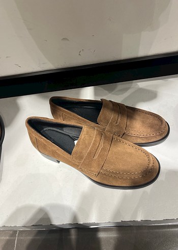 Kahverengi Süet kadın Klasik Ayakkabı