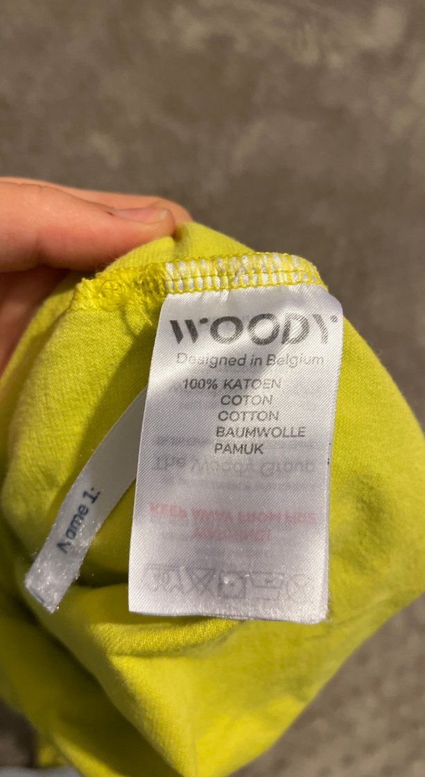 Sarı Desenli Uzun Kollu Tişörtü - Görsel 4