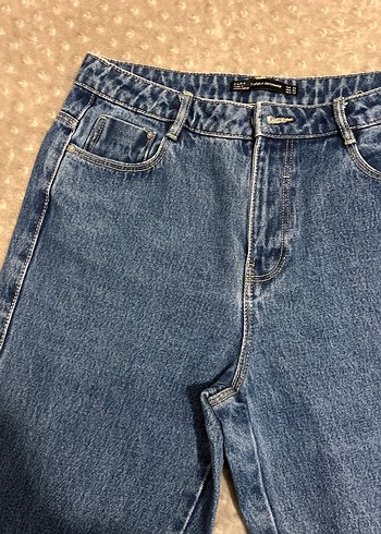 Rahat Kesim Mavi Kadın Kot Pantolon - Görsel 2