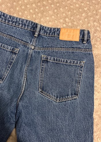 Rahat Kesim Mavi Kadın Kot Pantolon - Görsel 5