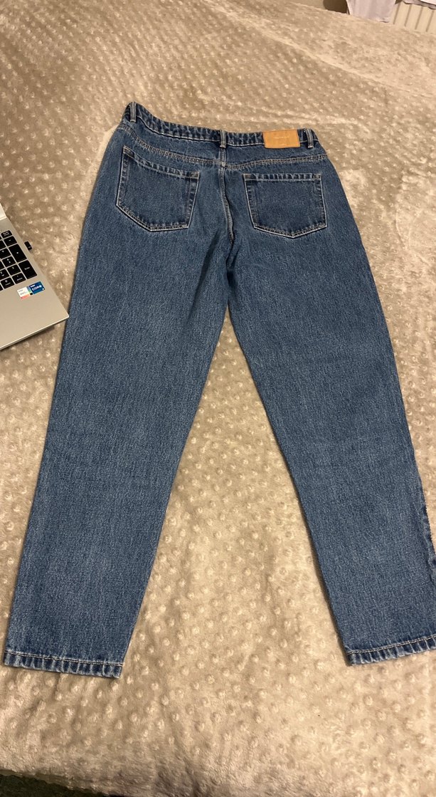 Rahat Kesim Mavi Kadın Kot Pantolon - Görsel 4