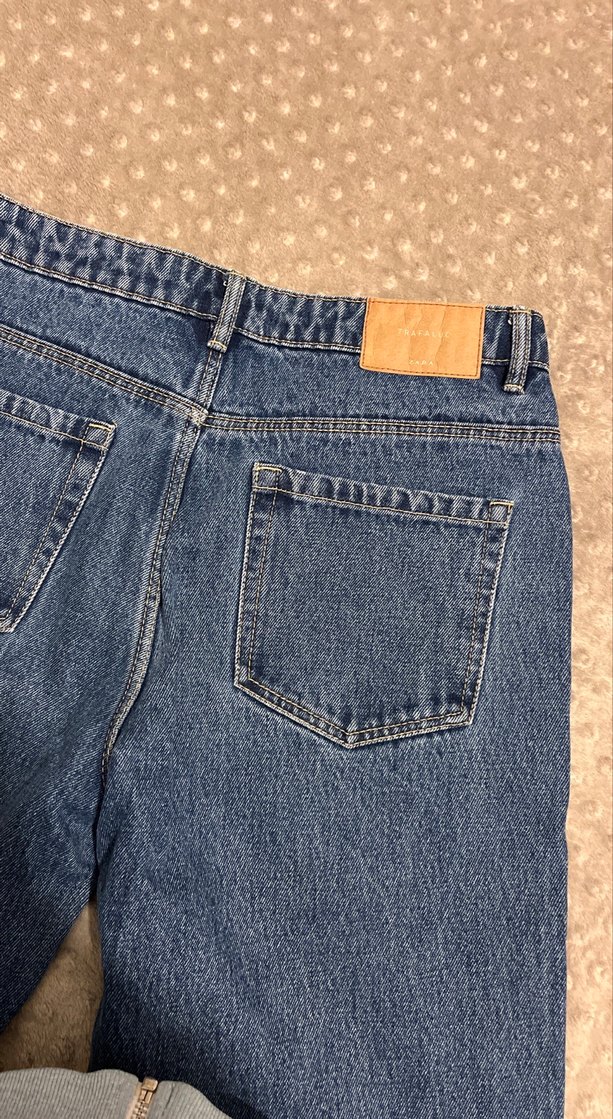 Rahat Kesim Mavi Kadın Kot Pantolon - Görsel 5