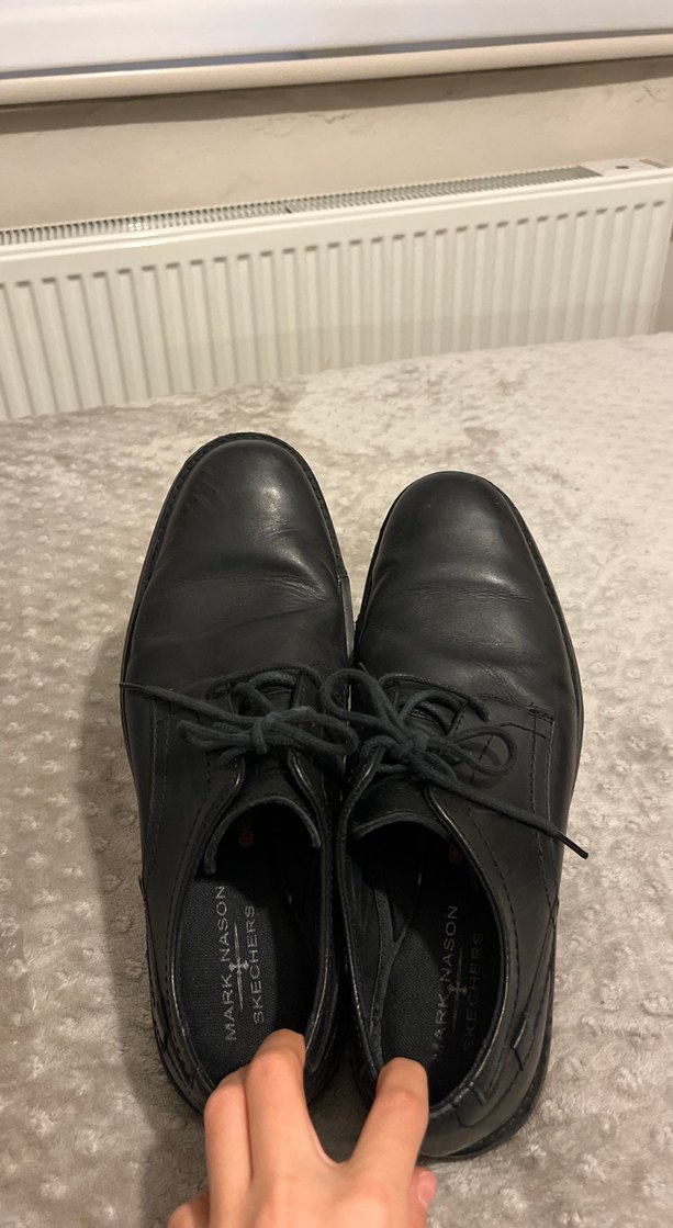 Erkek Siyah Klasik Ofis Ayakkabısı - Görsel 4