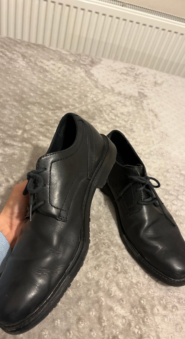 Erkek Siyah Klasik Ofis Ayakkabısı - Görsel 2