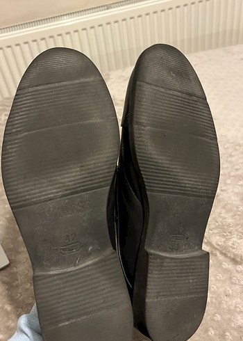 Klasik Siyah Deri Erkek Ayakkabısı - Görsel 5