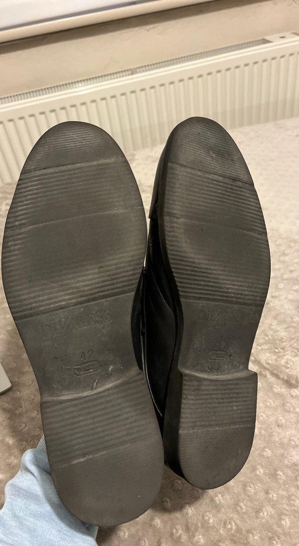 Klasik Siyah Deri Erkek Ayakkabısı - Görsel 5