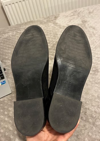 Siyah Süet Tokalı Kadın Bot - Görsel 5