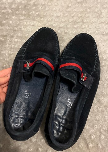 Klasik Erkek Süet Tokalı Loafer - Görsel 3