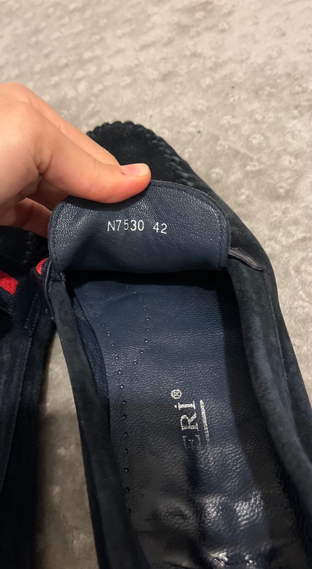 Klasik Erkek Süet Tokalı Loafer - Görsel 5