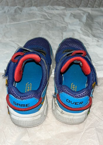 25 Beden mavi Renk Mavi Erkek Çocuk Spor Ayakkabı Velcro