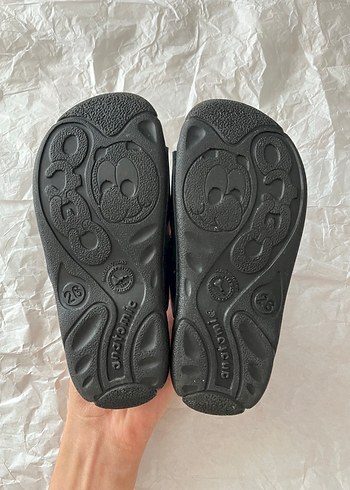 Erkek Çocuk Lacivert Tokalı Rahat Terlik - Görsel 4