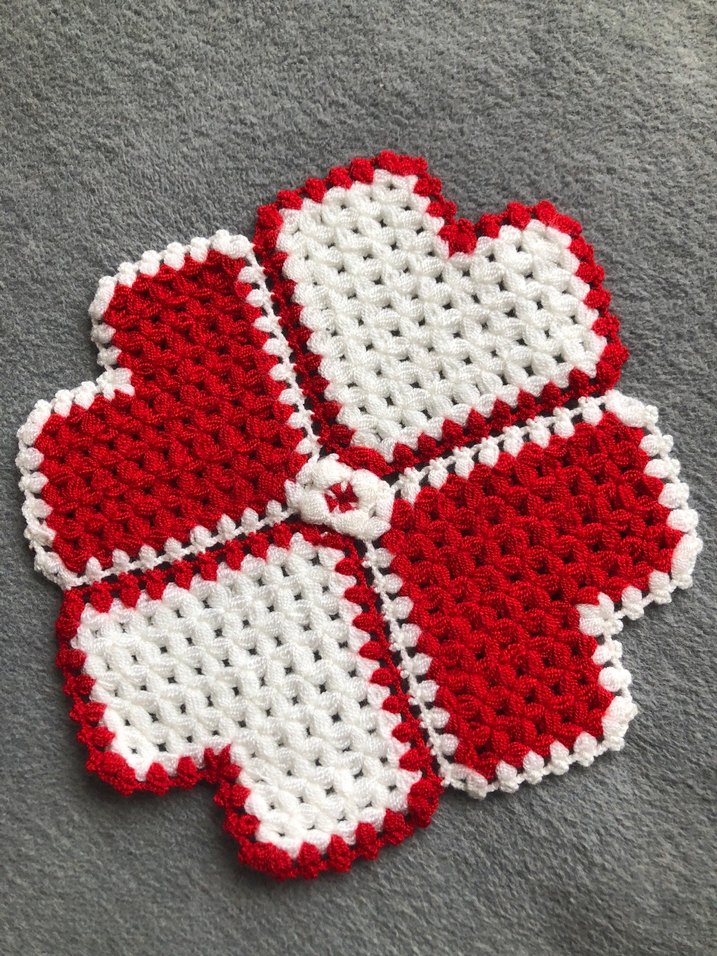 Kırmızı Beyaz Kalp Desenli Vücut lifi - Görsel 2