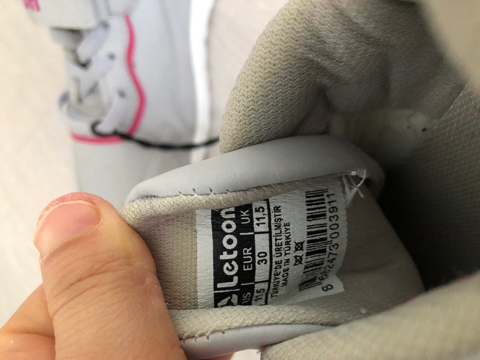 Letoon Gri Kız Çocuk Spor Ayakkabı - Görsel 3