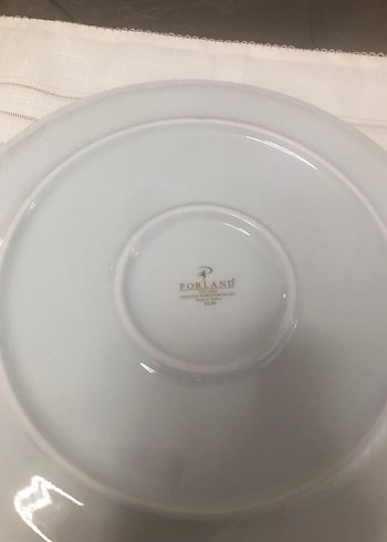 Beyaz Yuvarlak Tabak - Görsel 3