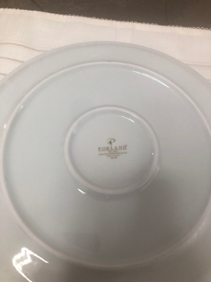 Beyaz Yuvarlak Tabak - Görsel 3