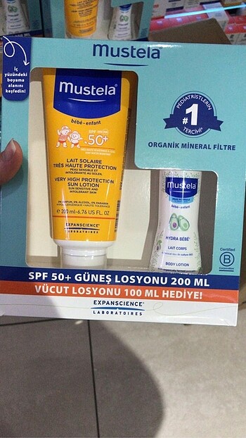 Mustela güneş koruyucu set