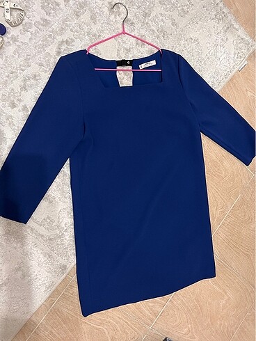 xs Beden lacivert Renk Mango mini elbise