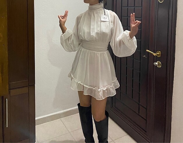 xs Beden Mini Elbise
