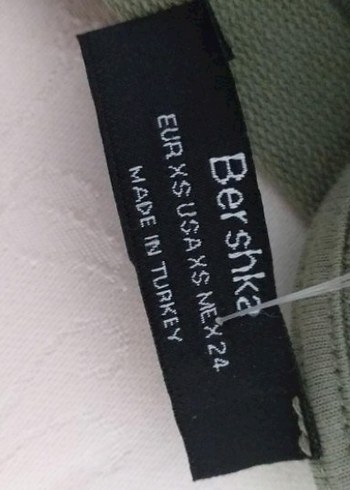 Haki  renk Kadın pamuklu kumaş Kısa Tulum - Görsel 2