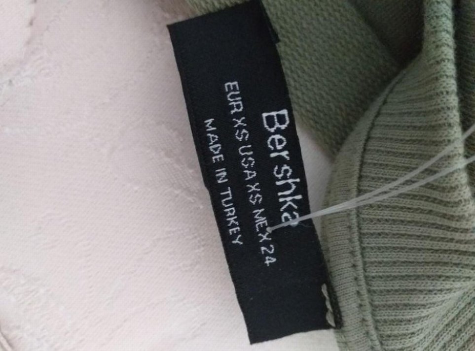 Haki  renk Kadın pamuklu kumaş Kısa Tulum - Görsel 2