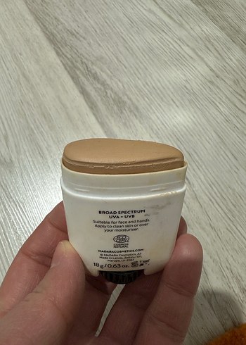 Madara Organik SPF50 Mineral Güneş Koruyucu Stick - Görsel 3