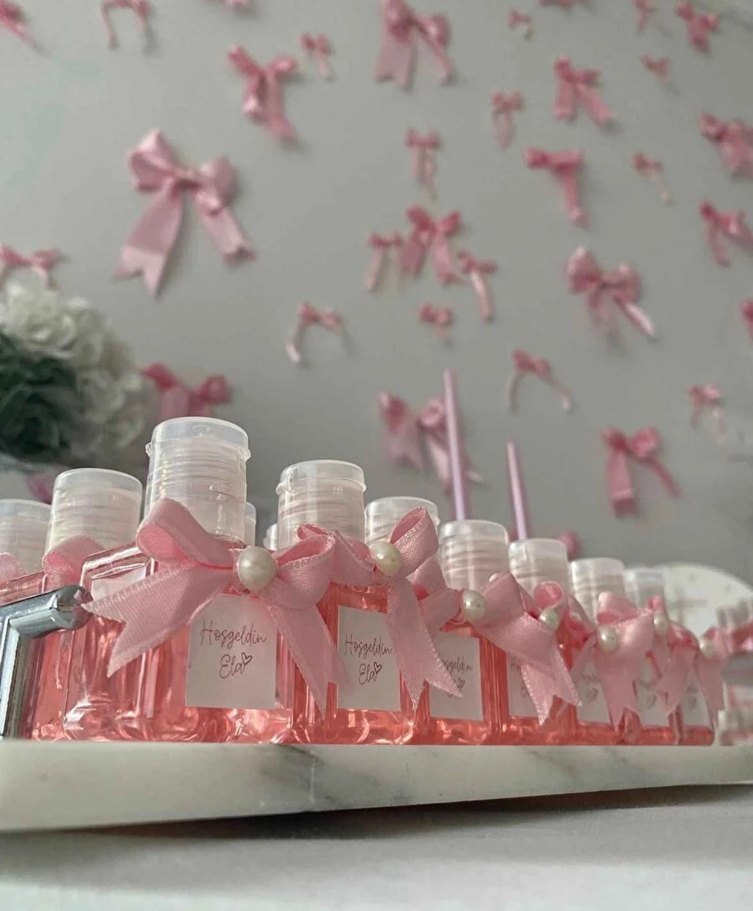 şeffaf kolonya şişesi boş - Görsel 2