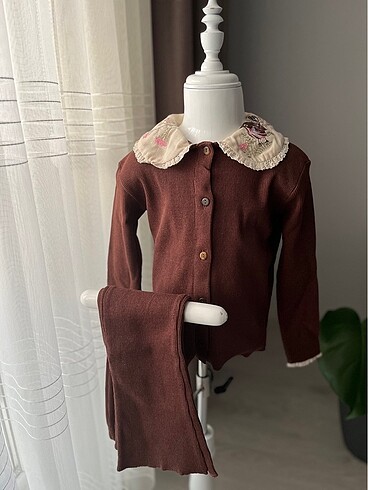 4 Yaş Beden Kuş işlemeli çocuk takım