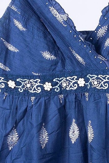 American Vintage Mavi fairycore elbise