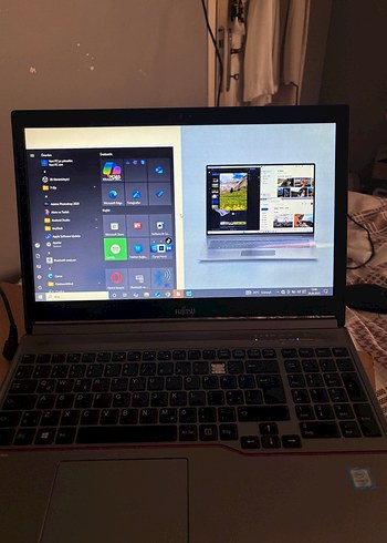  Beden Gri Fujitsu Dizüstü Bilgisayar