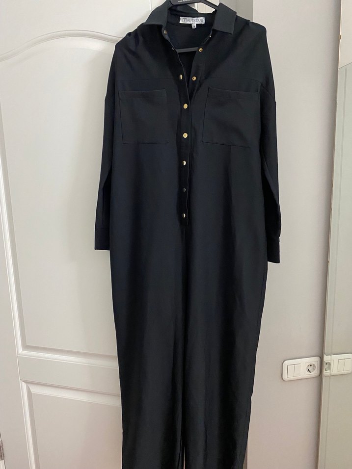 Siyah tulum - Görsel 4