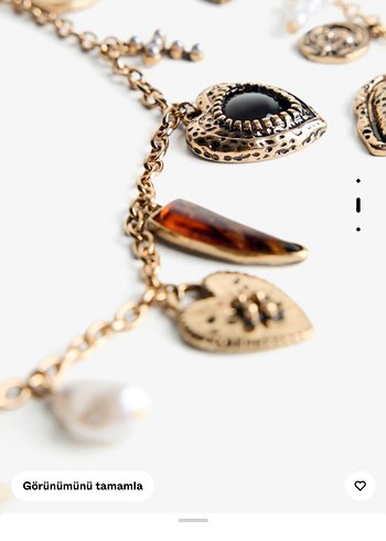 Bershka çoklu etnik kolye - Görsel 3