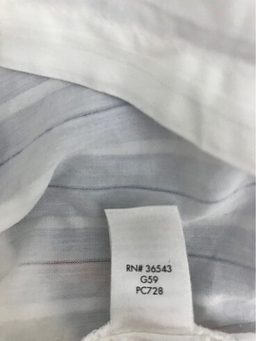 l Beden beyaz Renk Calvin klein gömlek