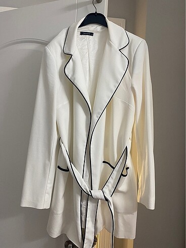 Trendyol beyaz blazer ceket