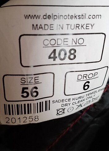 Erkek Kaşe Kaban 56 Beden - Görsel 7