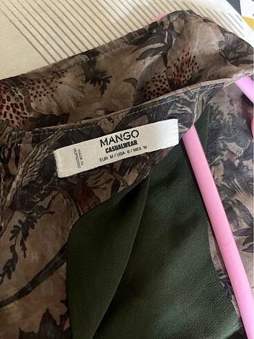 m Beden Mango elbise
