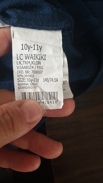 10 Yaş Beden Sweatshirt