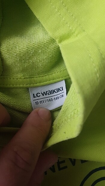10 Yaş Beden lacivert Renk Sweatshirt
