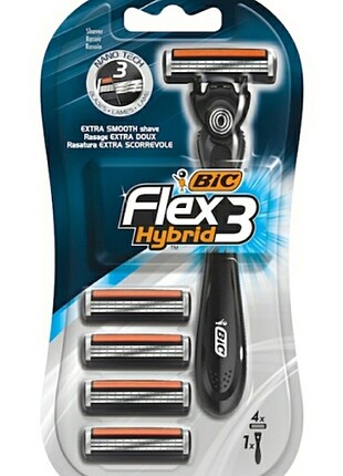 BİC FLEX 3 HYBRİD TRAŞ BIÇAĞI 4 KARTUŞLU
