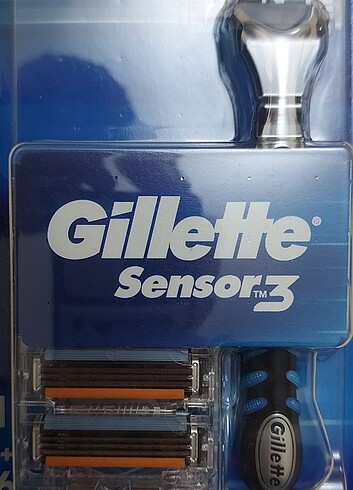 GİLLETTE SENSOR 3 - 6 BAŞLIK VE 1 SAP ( 1 PAKET ) - Görsel 4