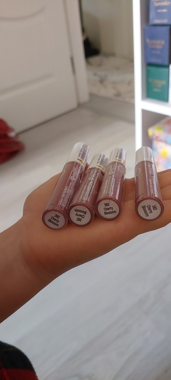 BEAULİS SMOOTH IT KÖPÜK YAPILI MAT RUJ 382 CHERRY BLOSSOM 4 ADET - Görsel 3