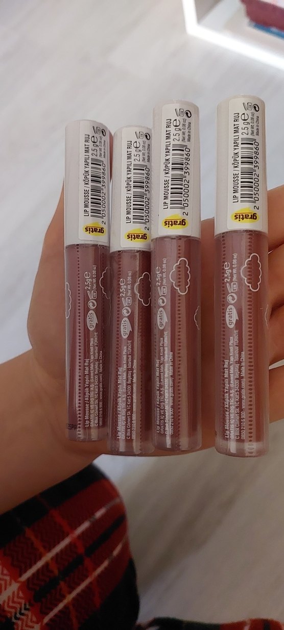 BEAULİS SMOOTH IT KÖPÜK YAPILI MAT RUJ 382 CHERRY BLOSSOM 4 ADET - Görsel 2