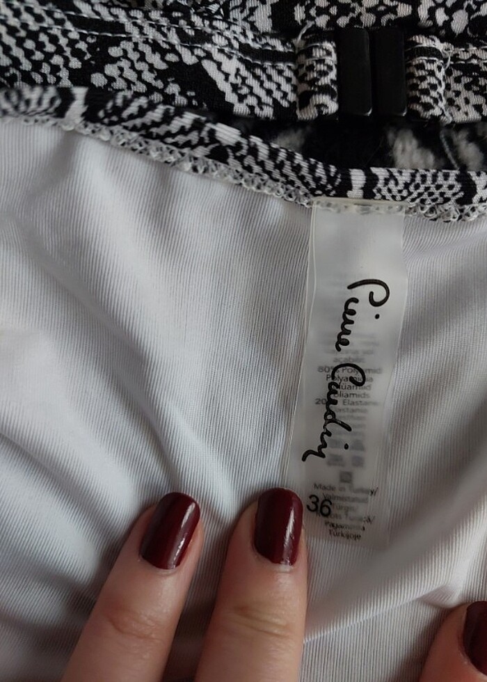 PİERRE CARDİN YILAN DESENLİ BİKİNİ TAKIMI - Görsel 3